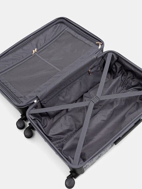 Guess walizka BERTA kolor niebieski TWOB86 88988