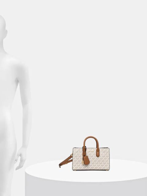 MICHAEL Michael Kors torebka kolor beżowy 32F4GETC0B