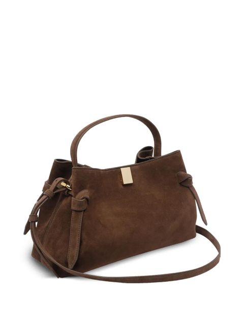 Yuzefi suede clutch bag - Brown