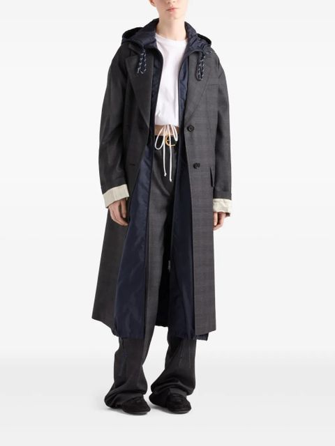 Prada long-sleeved jersey T-shirt - White