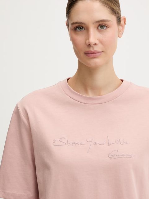 Guess t-shirt bawełniany SOPHIE