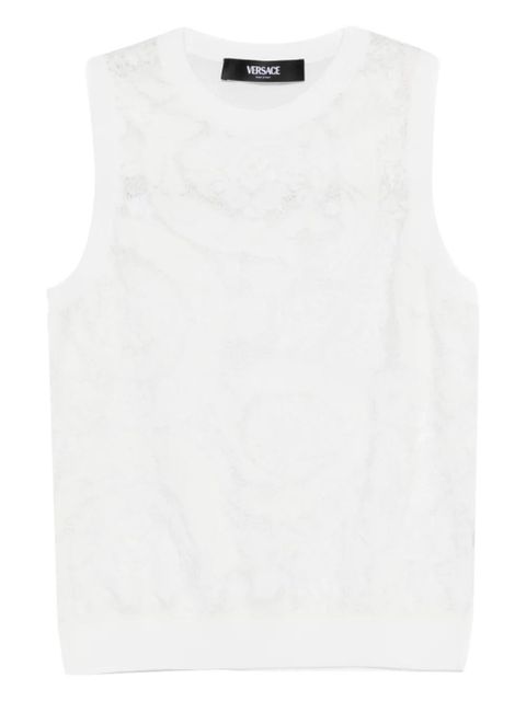 Versace lace knit top - White - zdjęcie produktu nr 1