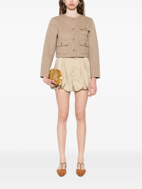 SANDRO striped jacket - Neutrals