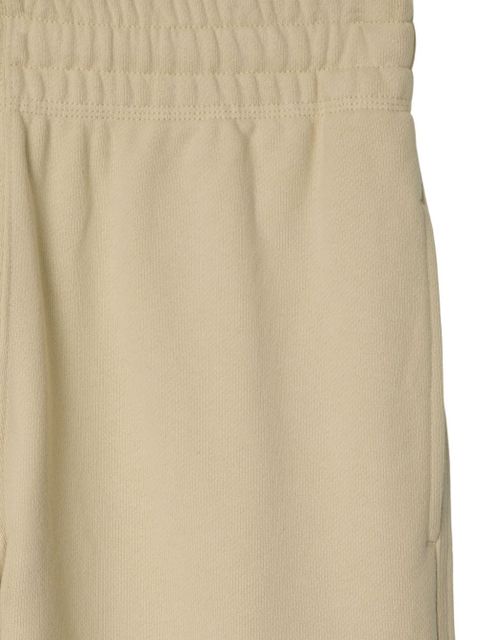 Burberry check-label cotton track pants - Neutrals