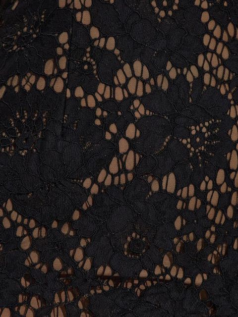 Self-Portrait floral-lace maxi dress - Black