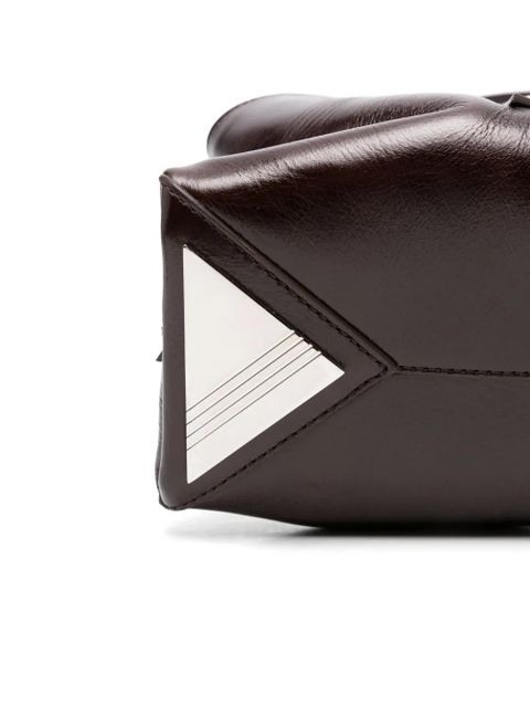 The Attico small La Passeggiata tote bag - Brown