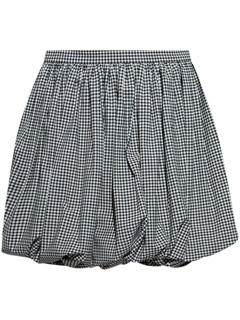 Marni checked mini skirt - Black - zdjęcie produktu nr 1