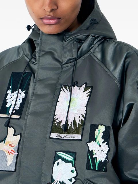 Cecilie Bahnsen N-2B bomber jacket - Grey