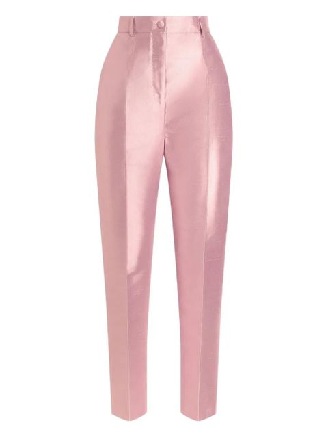Dolce & Gabbana Shantung trousers - Pink - zdjęcie produktu nr 1