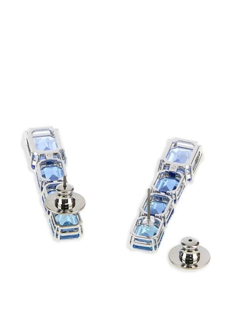 Swarovski Millenia embellished metal earrings - Silver