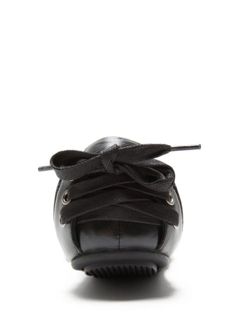 Acne Studios lace-up leather sneakers - Black