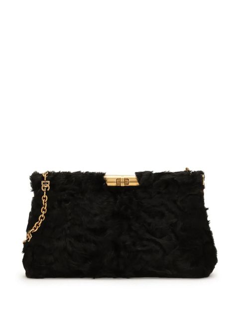 Dolce & Gabbana brushed clutch bag - Black - zdjęcie produktu nr 1