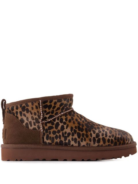 UGG Classic Ultra Mini Caspian "Burnt Cedar" boots - Brown