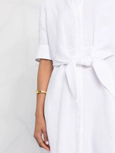 Lauren Ralph Lauren Wakana crop-sleeve shirt - White