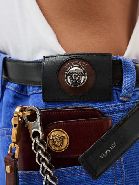 Versace Medusa Head-plaque jeans - Blue