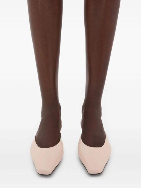 LouLou de Saison Diane square toe mules - Neutrals