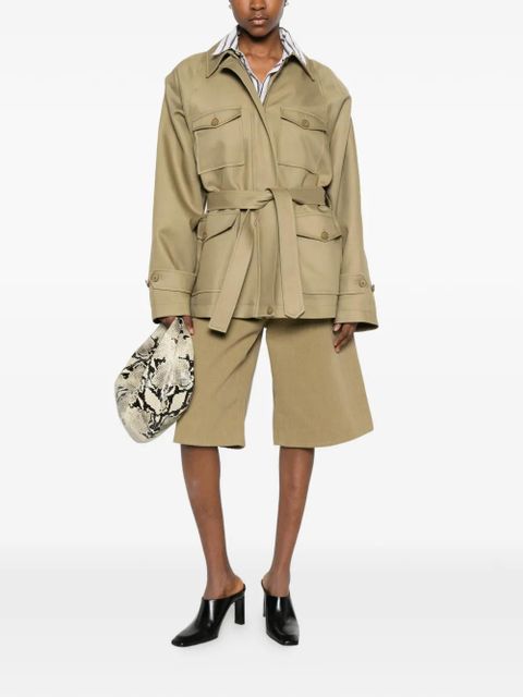 The Frankie Shop Kella padded utility jacket - Green - zdjęcie produktu nr 2