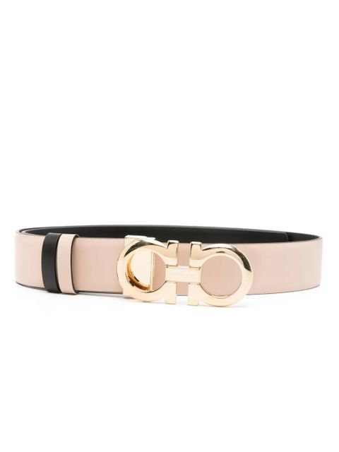 Ferragamo Gancini reversible leather belt - Neutrals - zdjęcie produktu nr 1