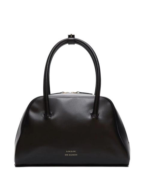 LouLou de Saison Vesper double-handle shoulder bag - Black - zdjęcie produktu nr 1