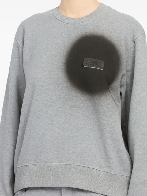 MM6 Maison Margiela long-sleeve sweatshirt - Grey