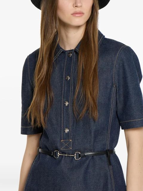 Gucci gg embroidery packable hat - Black