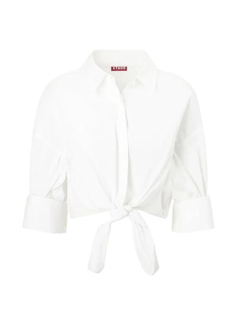 STAUD Lisa crop top - White - zdjęcie produktu nr 1