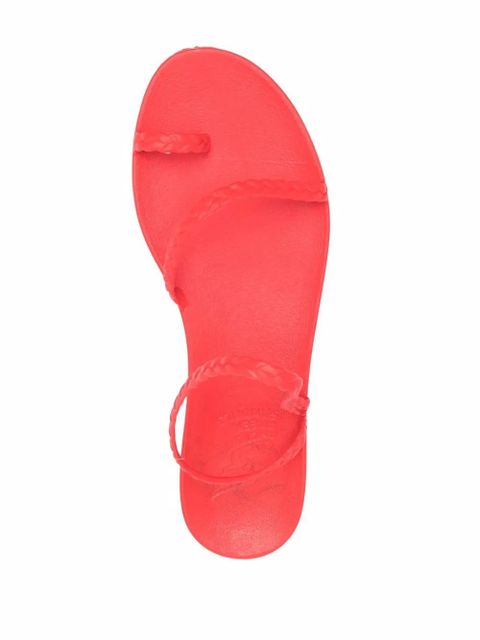 Ancient Greek Sandals Eleftheria jelly flip flops - Red