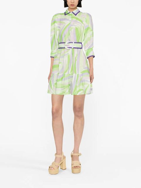 MC2 Saint Barth Toile De Jouy minidress - Green - zdjęcie produktu nr 2