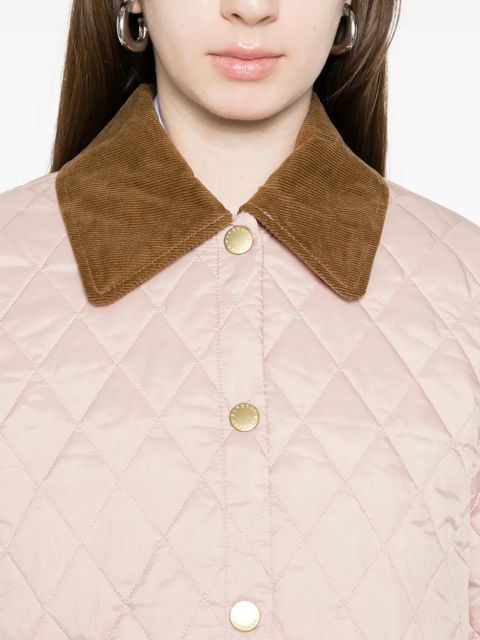 Barbour Liddesdale quilted pocket jacket - Pink