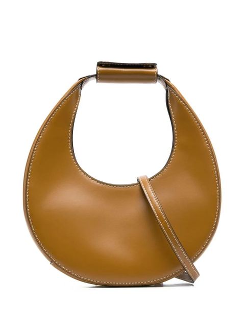 STAUD Moon leather tote bag - Brown - zdjęcie produktu nr 1