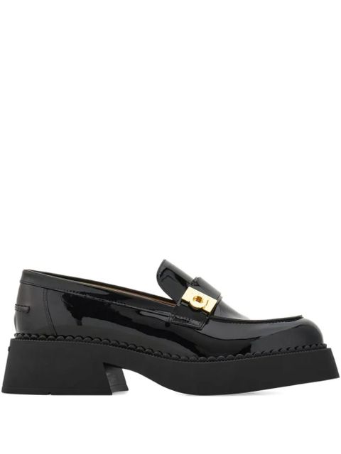 Ferragamo leather loafers - Black - zdjęcie produktu nr 1