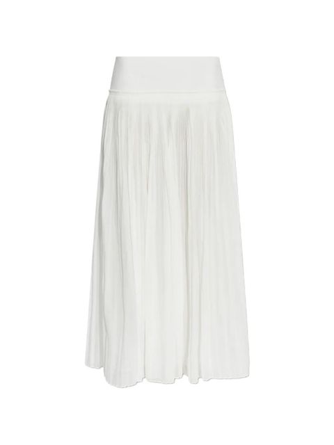 Róhe pleated maxi skirt - White - zdjęcie produktu nr 1
