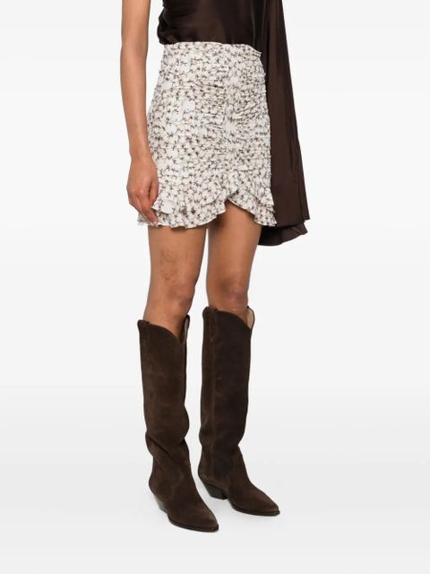 ISABEL MARANT Milendi mini skirt - White