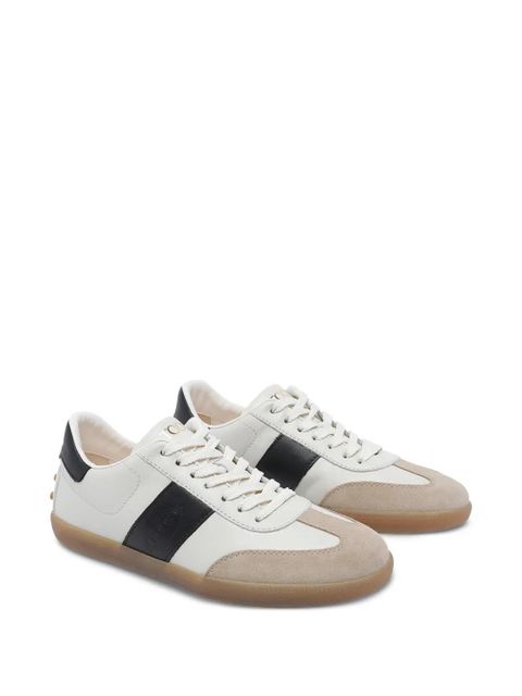 Tod's Tabs logo-detail sneakers - White