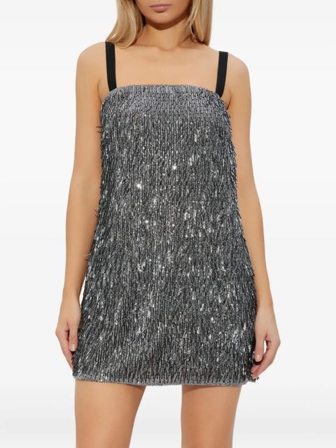 Dolce & Gabbana beaded strap dress - Grey