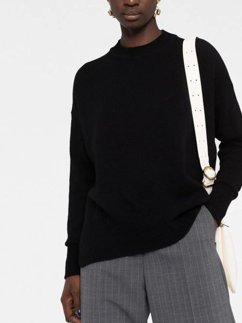 Jil Sander long-sleeve cashmere jumper - Black