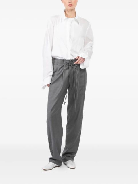 Aya Muse wool trousers - Grey - zdjęcie produktu nr 2