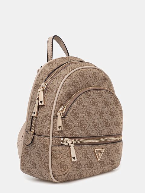 Guess plecak MANHATTAN damski kolor beżowy mały wzorzysty HWSG71 18320 - zdjęcie produktu nr 2