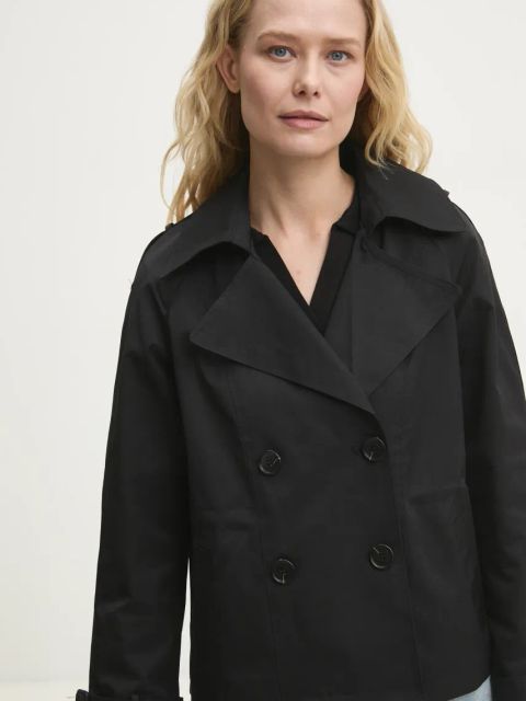 Answear.LAB kurtka kolor czarny przejściowa