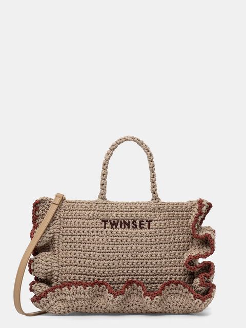 Twinset torebka crossbody damska pleciona - zdjęcie produktu nr 1