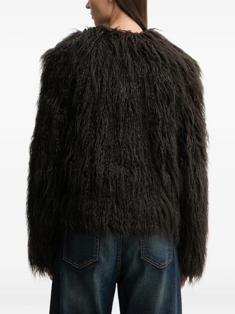 Zadig&Voltaire Freddie faux-fur coat - Brown