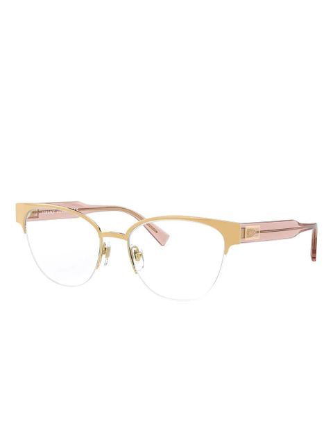 Versace Eyewear cat-eye glasses - Pink - zdjęcie produktu nr 2