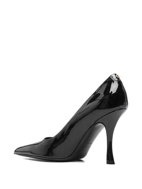 Ferragamo 100mm pointed-toe pumps - Black - zdjęcie produktu nr 2