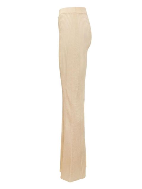 Jil Sander ribbed-knit trousers - Neutrals