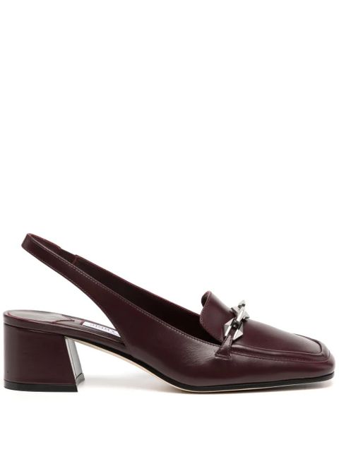 Jimmy Choo 45mm Diamond Tilda mules - Red - zdjęcie produktu nr 1