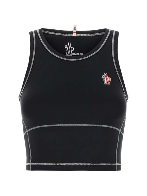 Moncler Grenoble stretch top - Black - zdjęcie produktu nr 1