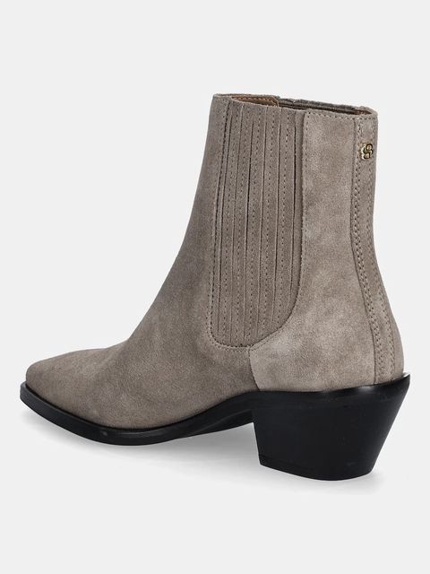 BOSS sztyblety zamszowe Niara damskie kolor brązowy na słupku 50548781 - zdjęcie produktu nr 2