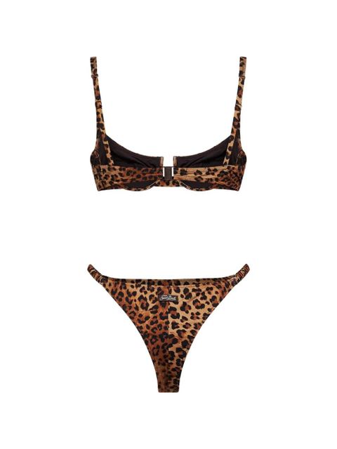 MC2 Saint Barth leopard-print bikini - Brown - zdjęcie produktu nr 2