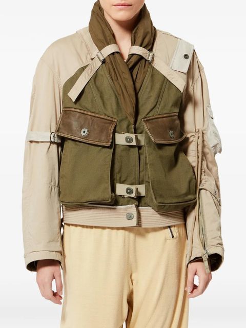ISABEL MARANT Julissa military jacket - Neutrals