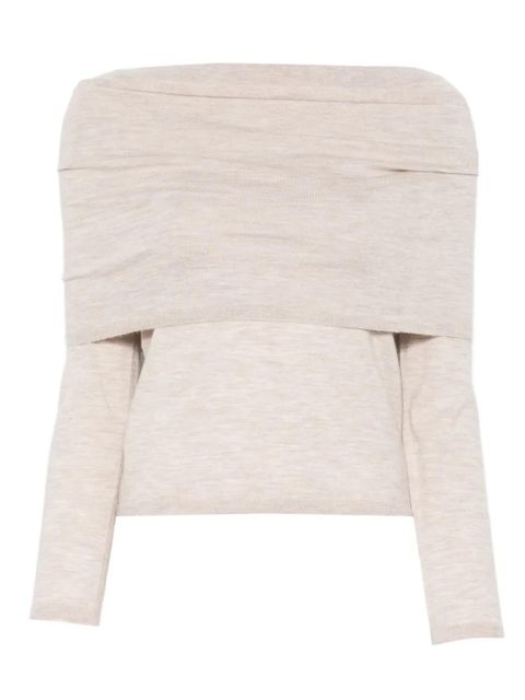 Max Mara off-shoulder coordinated knitwear - Neutrals - zdjęcie produktu nr 1